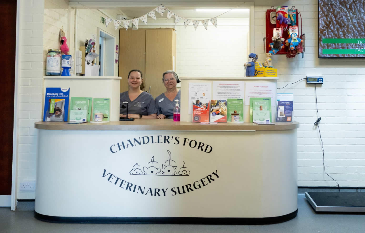 Chandlers Ford Vet Surgery Beyers and Clare Van Niekerk